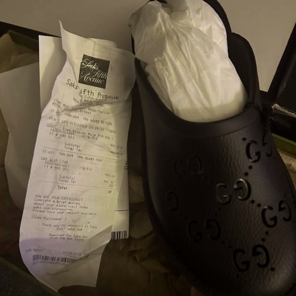 Gucci men’s Clogs